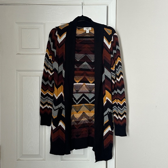 Missoni For Target Zig Zag Stripes Long Sleeve Sweater Cardigan Size M Medium - Picture 7 of 9